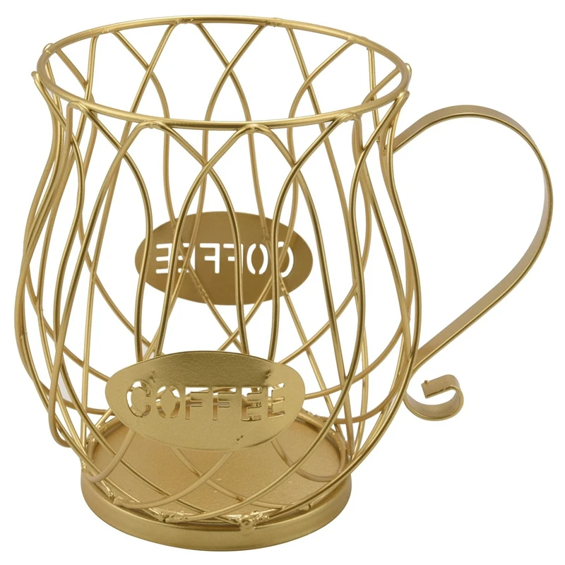 Coffee Capsule Pod Storage Basket,Countertop Kitchen Storage Holder For Tassimo,Nespresso,Dolce-Gusto
Coffee Capsule Pod Storage Basket,Countertop Kitchen Storage Holder For Tassimo,Nespresso,Dolce-Gusto