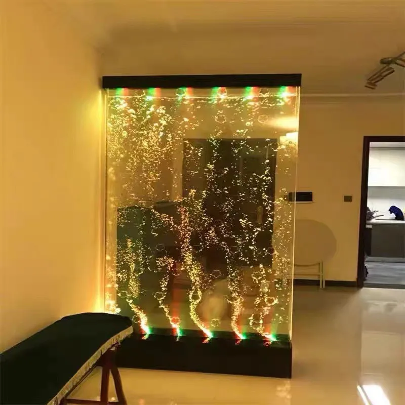 Custom Curtain Wall Flowing Wall Bubble Dance Large Acrylic Screen Partition Entrance Living Room Aquarium
Custom Curtain Wall Flowing Wall Bubble Dance Large Acrylic Screen Partition Entrance Living Room Aquarium