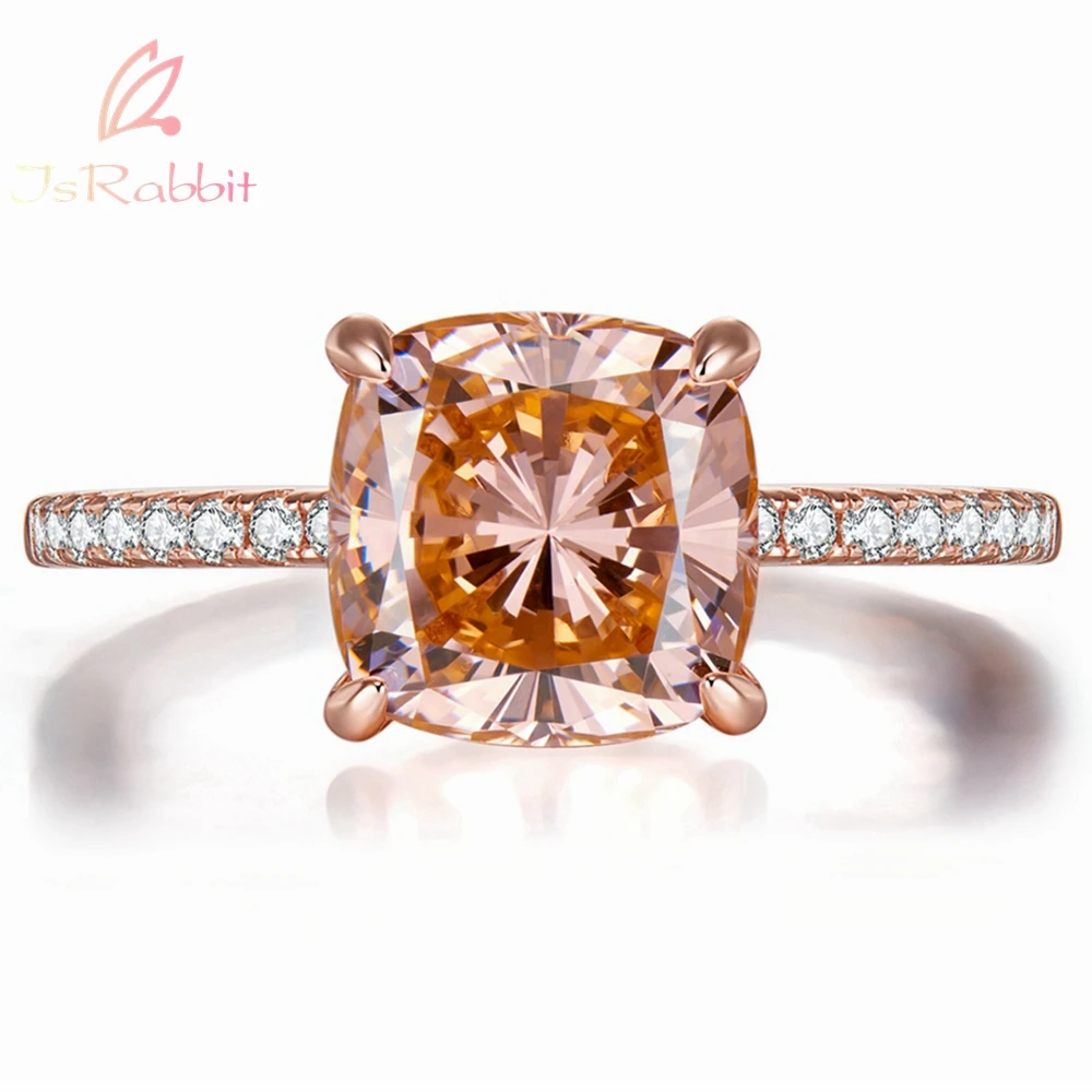 IsRabbit 18K Gold Plated Cushion Cut 9MM Created Sapphire Diamond Cocktail Rings for Women Silver 925 Fine Jewelry Free Shipping
IsRabbit 18K Gold Plated Cushion Cut 9MM Created Sapphire Diamond Cocktail Rings for Women Silver 925 Fine Jewelry Free Shipping