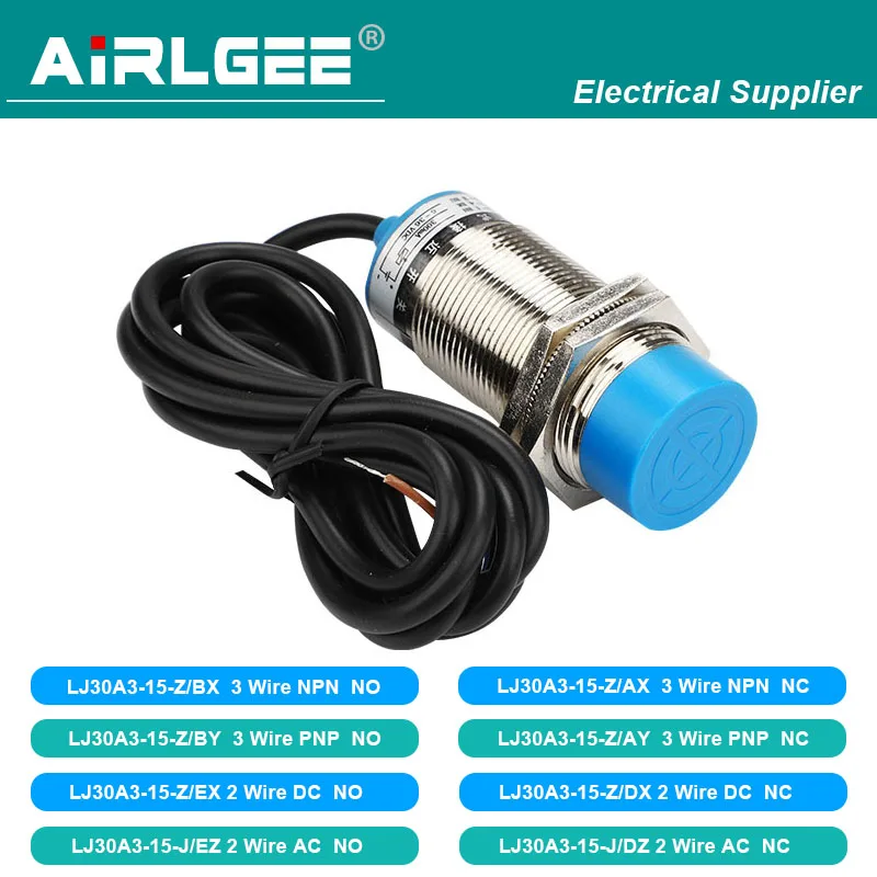 LJ30A3-15-J/EZ BX BY AX AY EX DX DZ 15 мм Датчик обнаружения Индуктивный датчик приближения 3-проводной NPN PNP NO NC 2 провода NO AC 90-250V
LJ30A3-15-J/EZ BX BY AX AY EX DX DZ 15 мм Датчик обнаружения Индуктивный датчик приближения 3-проводной NPN PNP NO NC 2 провода NO AC 90-250V
