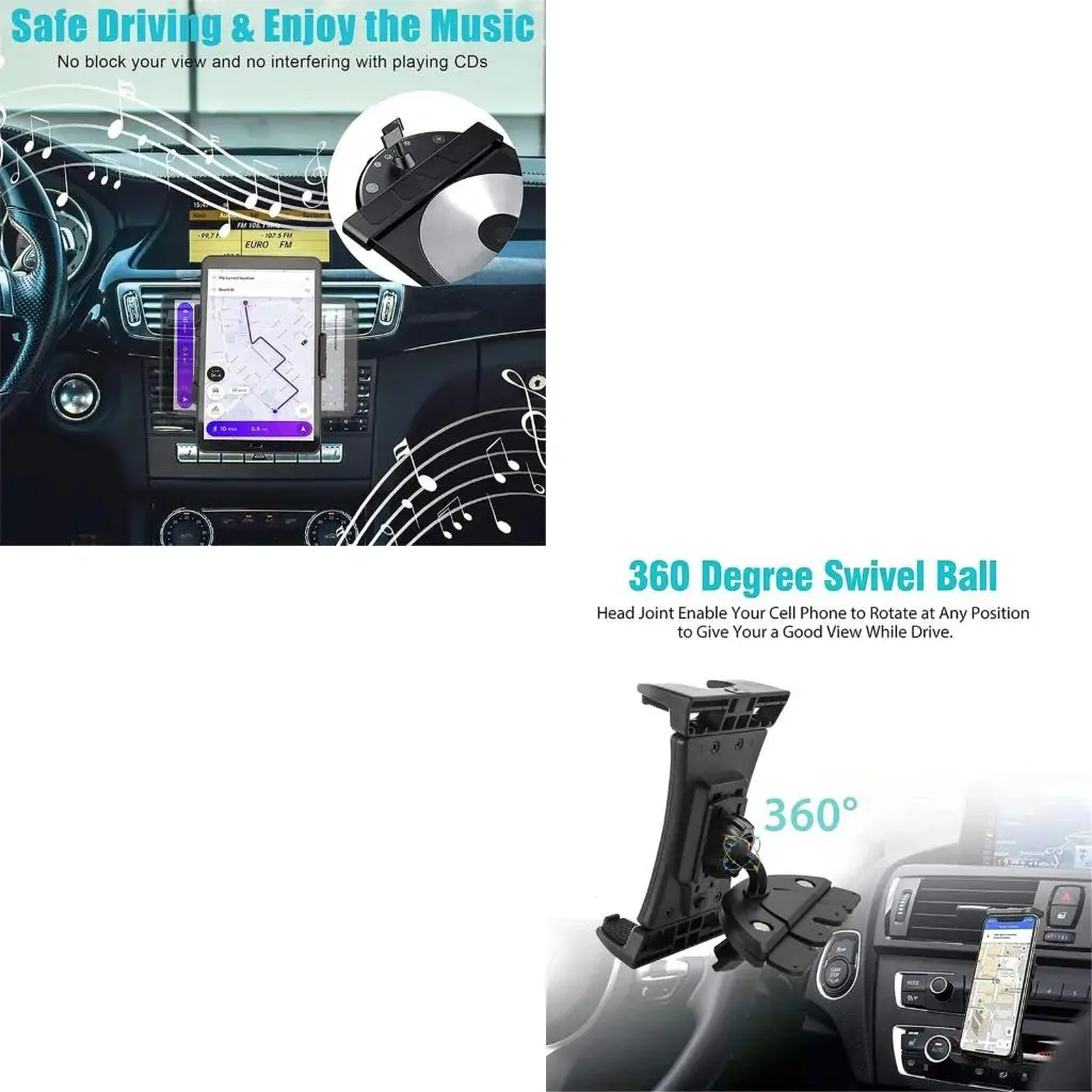 Car Player Player Card Slot Holder Auto Mounting Navigation Brackets 360 Degree Ratatable Stand
Car Player Player Card Slot Holder Auto Mounting Navigation Brackets 360 Degree Ratatable Stand