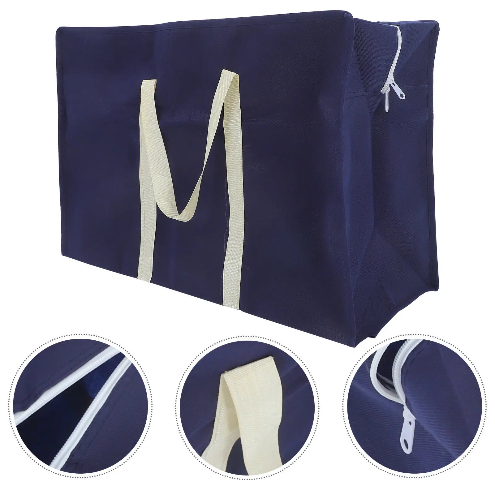 Sturdy Non-Woven Multipurpose Moving Bag Large-Capacity Travel Storage Pouch for Bedding Quilt Comforter Clothes Luggage
Sturdy Non-Woven Multipurpose Moving Bag Large-Capacity Travel Storage Pouch for Bedding Quilt Comforter Clothes Luggage