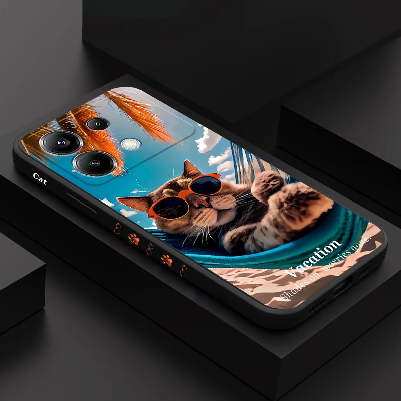 Vacation Cat Phone Case For Xiaomi Poco F7 X7 X6 F6 M6 M5 M5S F5 X5 F4 X4 M4 F3 M3 X3 Pro 4G 5G GT Silicone Cover
Vacation Cat Phone Case For Xiaomi Poco F7 X7 X6 F6 M6 M5 M5S F5 X5 F4 X4 M4 F3 M3 X3 Pro 4G 5G GT Silicone Cover