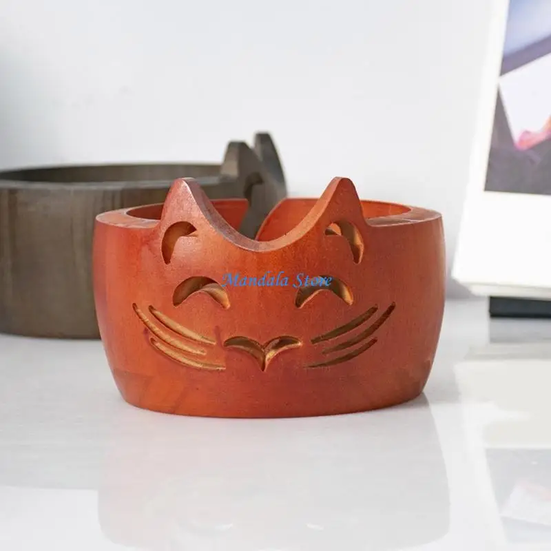 U2JC Yarn Storage Bowl for Crochet Yarn, Yarn Bowl with Carved Holes for Crochet
U2JC Yarn Storage Bowl for Crochet Yarn, Yarn Bowl with Carved Holes for Crochet