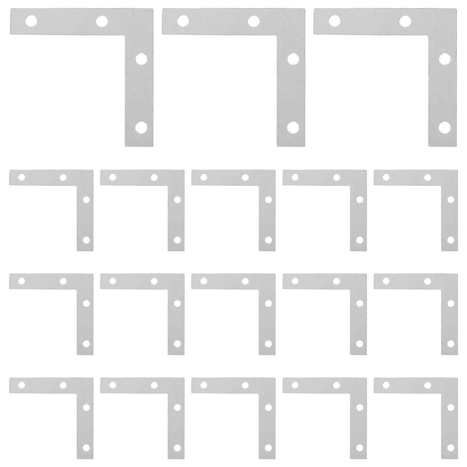 50pcs L-Shaped Corner Brace 55X55Mm Metal Picture Frame Bracket For Furniture Support Braces Frame Connector Bracket Hardware
50pcs L-Shaped Corner Brace 55X55Mm Metal Picture Frame Bracket For Furniture Support Braces Frame Connector Bracket Hardware