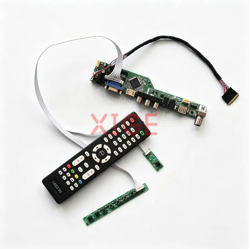 Drive Board Fit B116XTN02 B116XTN04 CLAA116WA01 B116XAN03 LVDS-40Pin 1366*768 USB+AV+VGA+HDMI Laptop Display Screen 1366x768 Kit
Drive Board Fit B116XTN02 B116XTN04 CLAA116WA01 B116XAN03 LVDS-40Pin 1366*768 USB+AV+VGA+HDMI Laptop Display Screen 1366x768 Kit