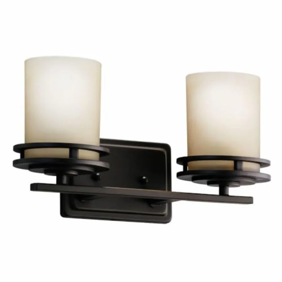 Hendrik 2 Light Vanity Light with Light Umber Etched Glass e ®
Hendrik 2 Light Vanity Light with Light Umber Etched Glass e ®