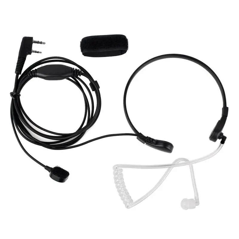 A49T Throat Microphone Mic PTT Laryngofon Air Tube Headset Earpiece for UV-5R UV B5 GT-3TP UV-5X
A49T Throat Microphone Mic PTT Laryngofon Air Tube Headset Earpiece for UV-5R UV B5 GT-3TP UV-5X