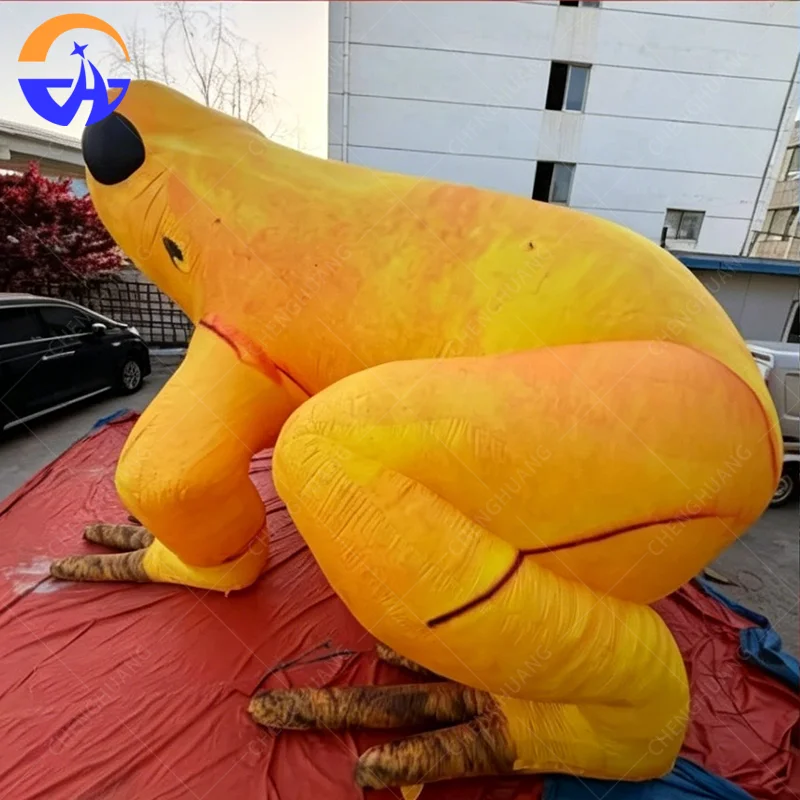 Customized Inflatable Frog Model with Blower for Animal Themed Advertising Decoration Props And Frog Design
Customized Inflatable Frog Model with Blower for Animal Themed Advertising Decoration Props And Frog Design