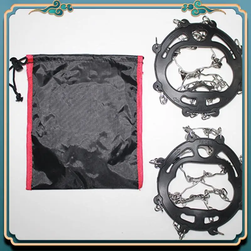 Latest Crampons Stainless Steel Anti-Skid Ski Claws Mud Ice And Snow Anti-Skid Shoe Covers Mountaineering Anti-Skid Shoe Chains
Latest Crampons Stainless Steel Anti-Skid Ski Claws Mud Ice And Snow Anti-Skid Shoe Covers Mountaineering Anti-Skid Shoe Chains