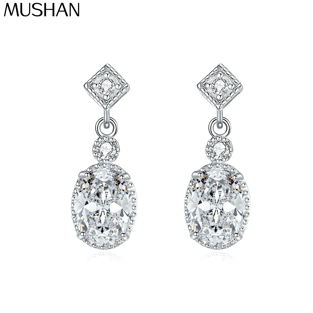 Серьги MuShan из серебра 925 пробы с муассанитом цвета D, платиновое покрытие, патент MST, подарок на день рождения для мамы
Серьги MuShan из серебра 925 пробы с муассанитом цвета D, платиновое покрытие, патент MST, подарок на день рождения для мамы