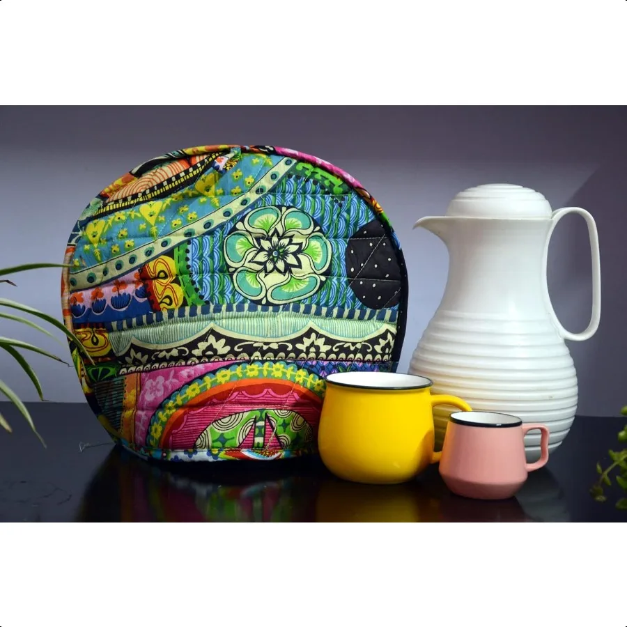 Marusthali Indian Cotton Multi Color Hand Printed Abstract Tea Pot Decor Cover Creative Tea Cozy Attractive Traditional Printed
Marusthali Indian Cotton Multi Color Hand Printed Abstract Tea Pot Decor Cover Creative Tea Cozy Attractive Traditional Printed