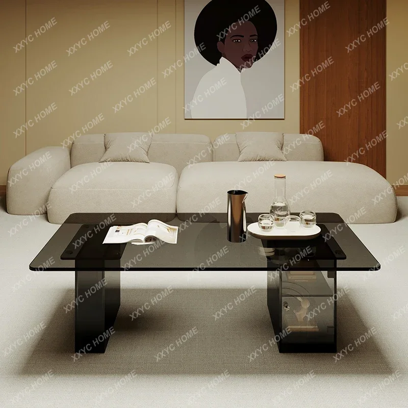 AA light luxury tempered glass coffee table living room for home use, rectangular hotel lobby, coffee table table
AA light luxury tempered glass coffee table living room for home use, rectangular hotel lobby, coffee table table