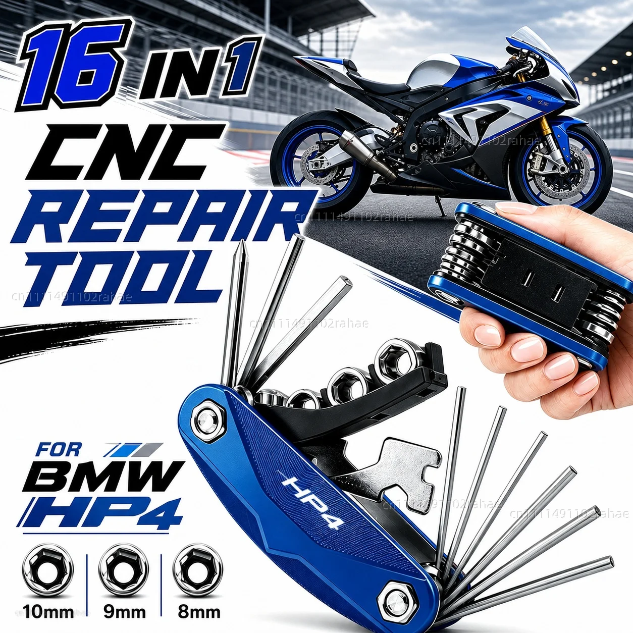 FOR BMW HP4 2012-2017 Motorcycle Tool Repair Kit Multifunctional Screwdriver Wrench Hex Key Set Portable Bike Maintenance Tool
FOR BMW HP4 2012-2017 Motorcycle Tool Repair Kit Multifunctional Screwdriver Wrench Hex Key Set Portable Bike Maintenance Tool
