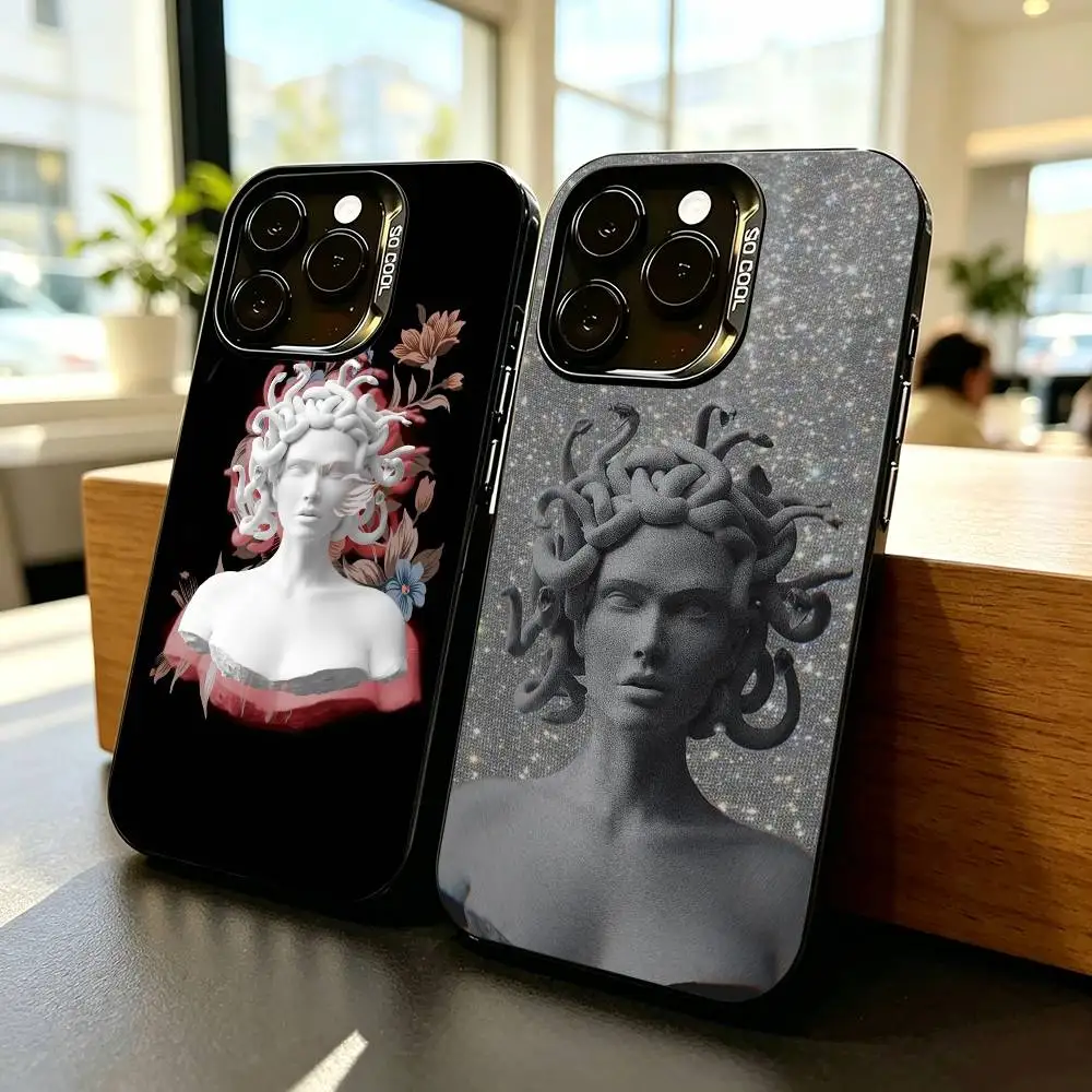 Medusa-a Greek-k Mythology Phone Case For iPhone 17,16,15,14,13,12,11 Plus,Pro Max,XS,Colorful Silver Black Cover
Medusa-a Greek-k Mythology Phone Case For iPhone 17,16,15,14,13,12,11 Plus,Pro Max,XS,Colorful Silver Black Cover