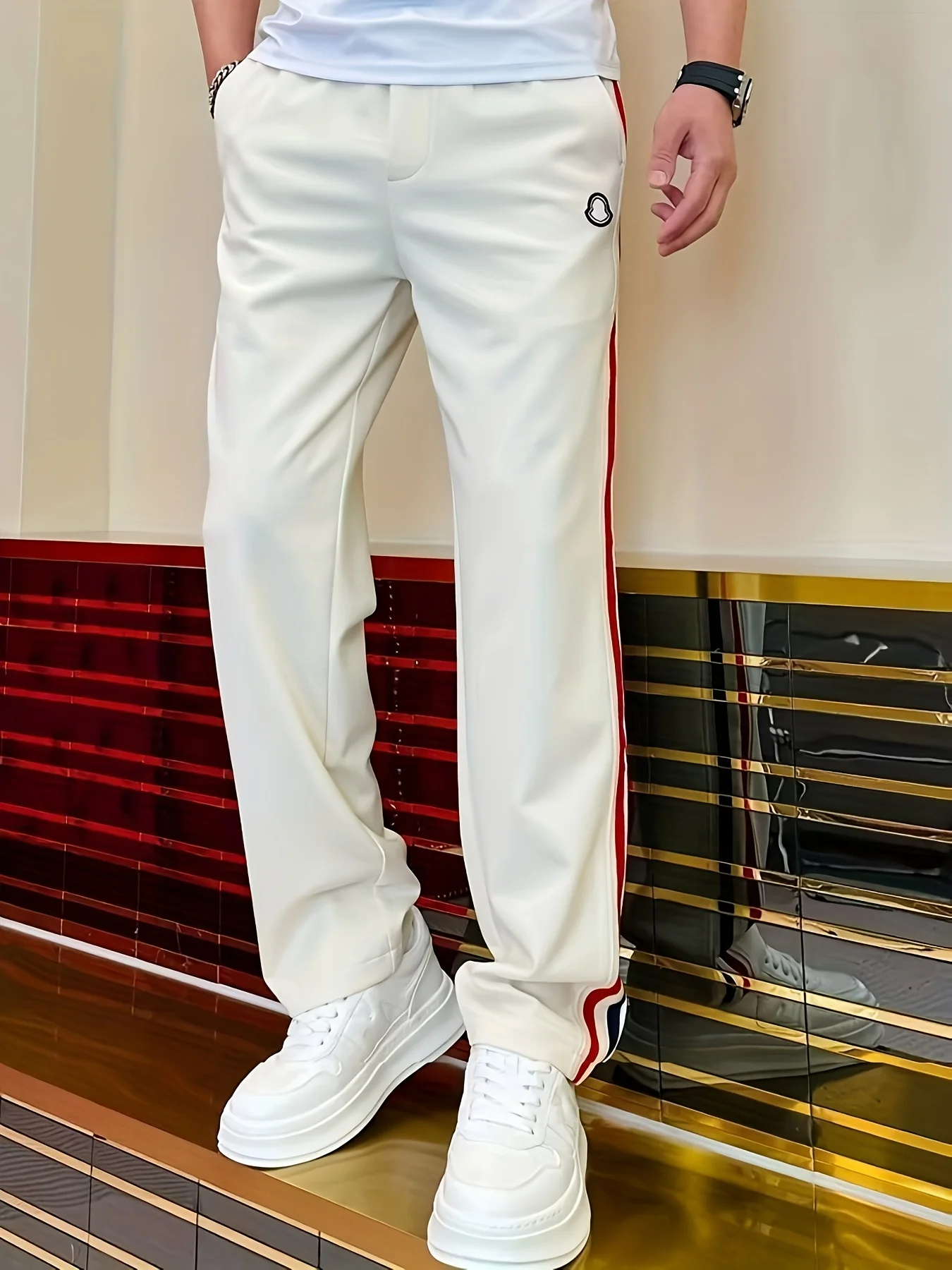 Новые мужские весенне-осенние брюки с прямыми штанинами, удобные спортивные брюки, устойчивые к морщинам, универсальные повседневные брюки приталенного кроя, 103
Новые мужские весенне-осенние брюки с прямыми штанинами, удобные спортивные брюки, устойчивые к морщинам, универсальные повседневные брюки приталенного кроя, 103