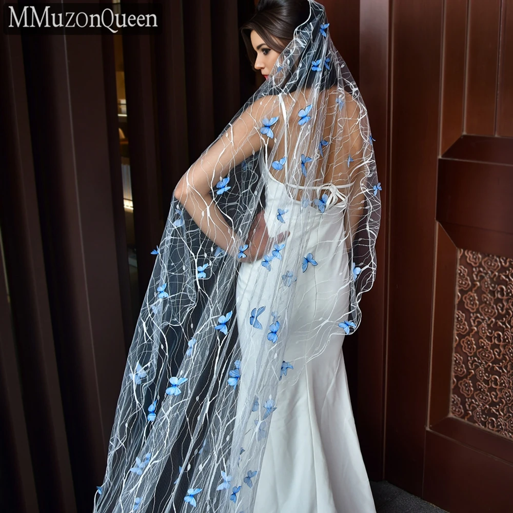 TOPQUEE длинная кружевная 3d сетка-бабочка из тюля, 1 ярусная свадебная фата в соборе, безблочный тюль, аксессуары для свадебной вечеринки, настраиваемые M43
TOPQUEE длинная кружевная 3d сетка-бабочка из тюля, 1 ярусная свадебная фата в соборе, безблочный тюль, аксессуары для свадебной вечеринки, настраиваемые M43