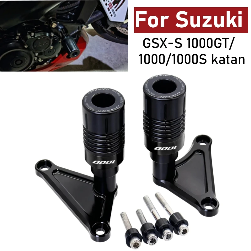 For Suzuki GSX-S 1000GT GSXS1000 1000S katana Motorcycle Frame Sliders Crash Protector Engine Pad Falling Protection Accessories
For Suzuki GSX-S 1000GT GSXS1000 1000S katana Motorcycle Frame Sliders Crash Protector Engine Pad Falling Protection Accessories