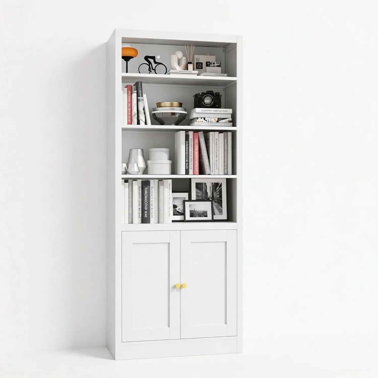 55" Metal Storage Shelving with Cabinet Doors Heavy Duty Steel Pantry Kitchen Garage Office 55"Hx21.9"W, Customized
55" Metal Storage Shelving with Cabinet Doors Heavy Duty Steel Pantry Kitchen Garage Office 55"Hx21.9"W, Customized