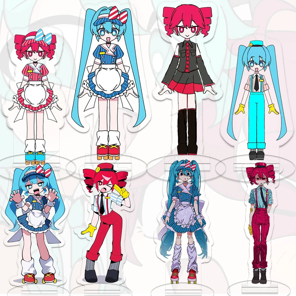 Hatsune Miku Teto, подставка, знак, изысканные акриловые настольные украшения, украшение для девочек, фигурка сестры, аниме, мультяшный костюм, подарок на день рождения 
Hatsune Miku Teto, подставка, знак, изысканные акриловые настольные украшения, украшение для девочек, фигурка сестры, аниме, мультяшный костюм, подарок на день рождения