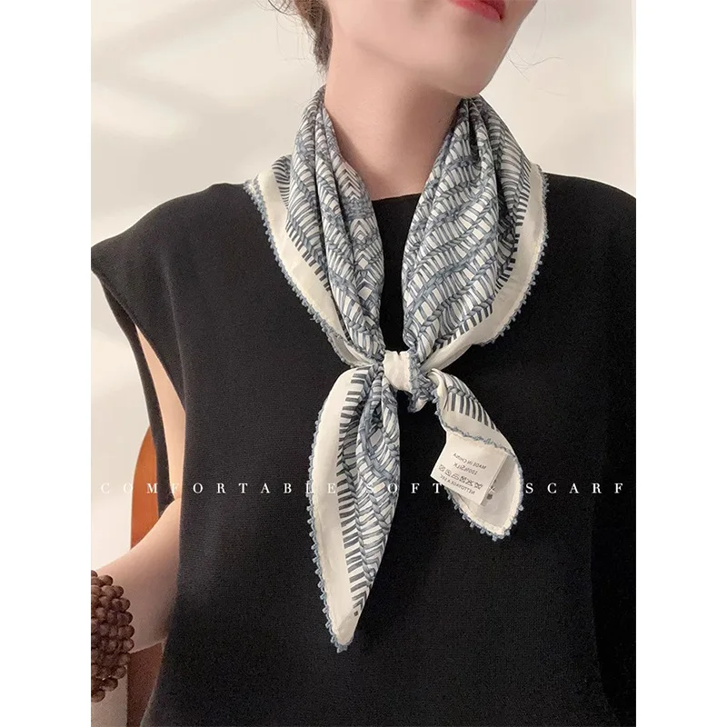 100% Pure Mulberry Silk Scarf for Women Fashion Lace Scarf Lightweight Sunscreen Scarf for Summer Collection Stylish Commute
100% Pure Mulberry Silk Scarf for Women Fashion Lace Scarf Lightweight Sunscreen Scarf for Summer Collection Stylish Commute