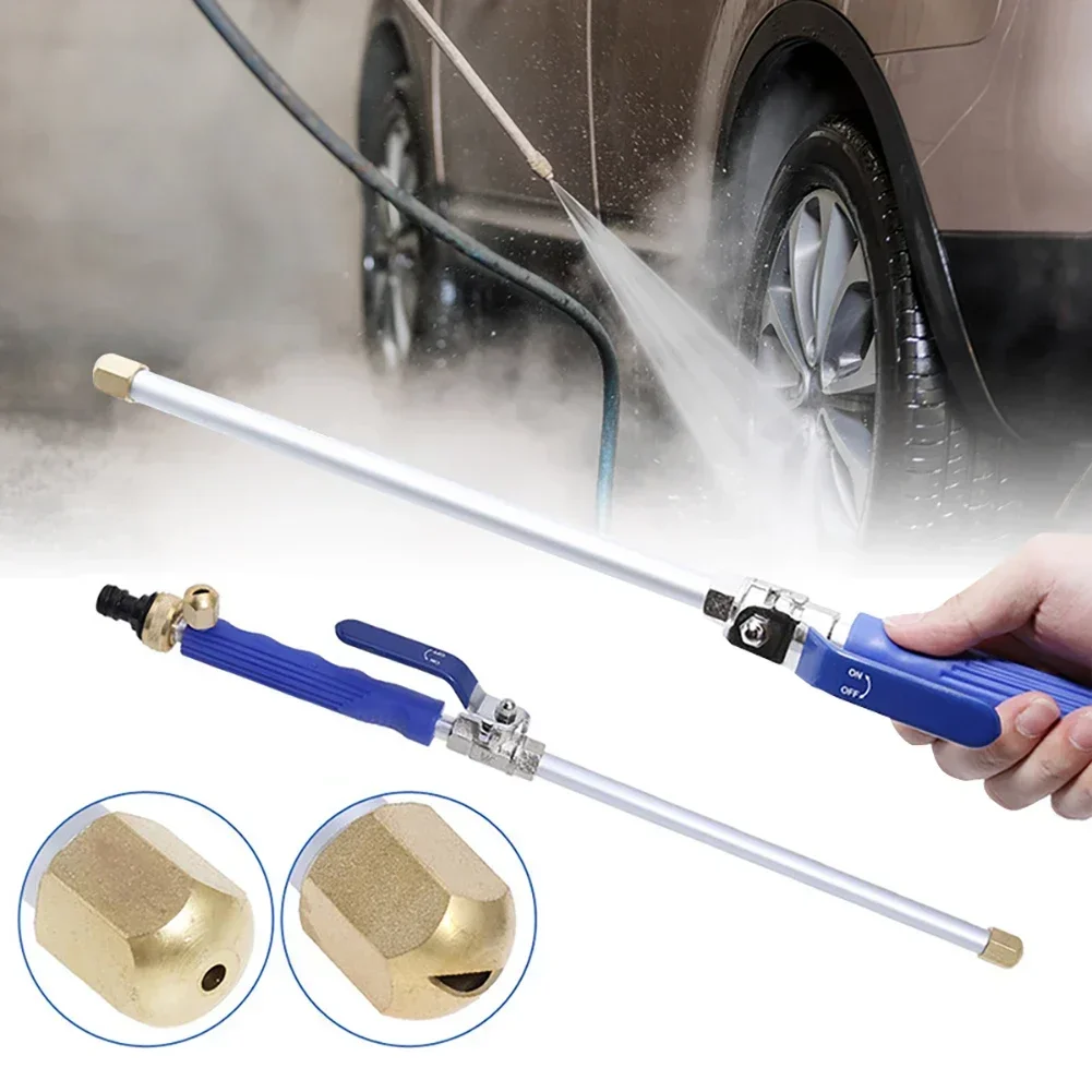 Car Wash Long Rod Nozzle Household High-pressure Hose Water Gun Quick-connect Flushing Brushing Car Powerful Fan-shaped Nozzle
Car Wash Long Rod Nozzle Household High-pressure Hose Water Gun Quick-connect Flushing Brushing Car Powerful Fan-shaped Nozzle
