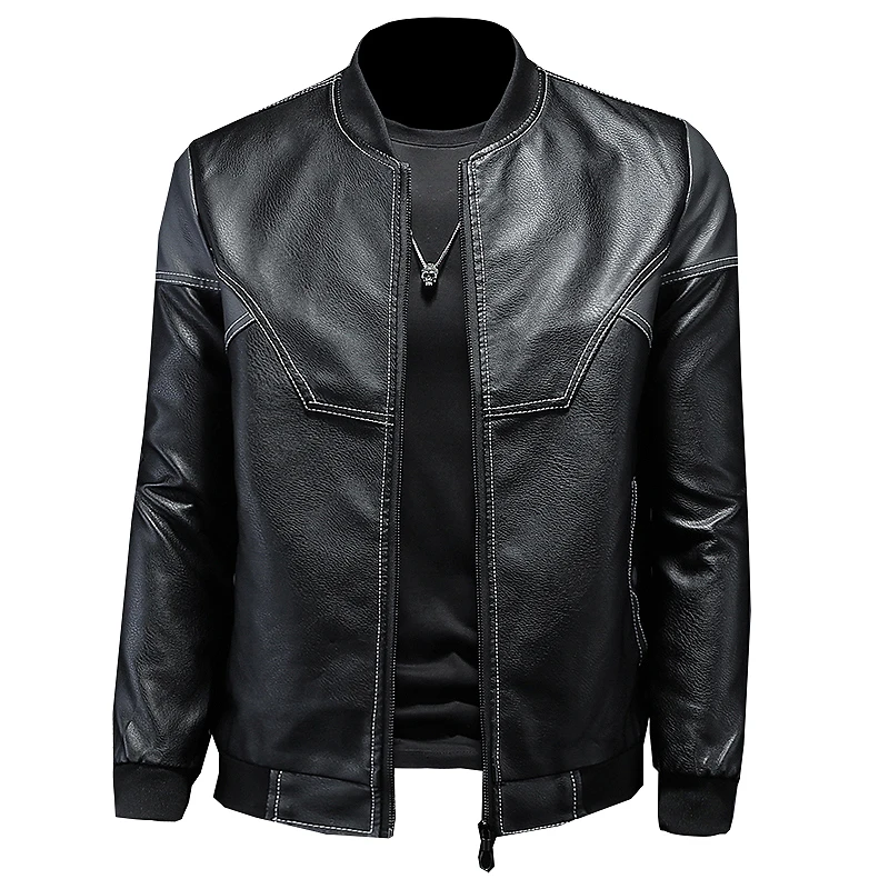 Men Leather Jackets Slim Fit Pu Motorcycle Jackets New Fashion Male Diagonal Zipper Leather Coats Spring Casual Jackets S-4XL
Men Leather Jackets Slim Fit Pu Motorcycle Jackets New Fashion Male Diagonal Zipper Leather Coats Spring Casual Jackets S-4XL