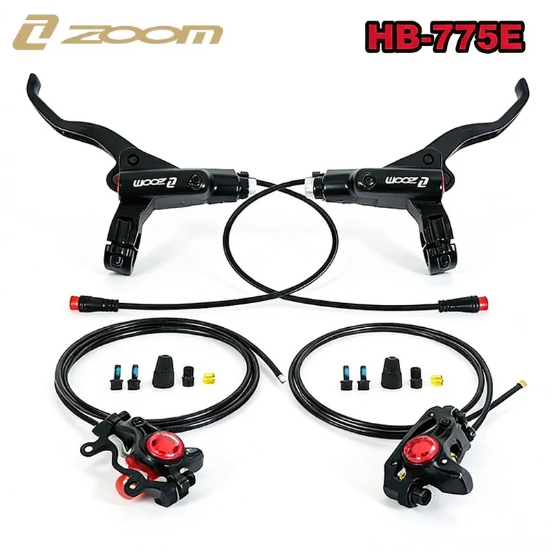 ZOOM HB-775E Hydraulic Disc Brake Set Power Off Scooter E-bike Oil Pressure Brake 2 Piston Electric Bike Hydraulic Brake Discs
ZOOM HB-775E Hydraulic Disc Brake Set Power Off Scooter E-bike Oil Pressure Brake 2 Piston Electric Bike Hydraulic Brake Discs
