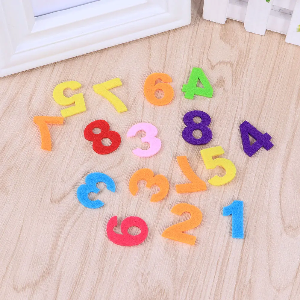 200 Pcs Felt Alphanumeric Number Letter Accessories for Kids Ornament Numbers Toys Letters
200 Pcs Felt Alphanumeric Number Letter Accessories for Kids Ornament Numbers Toys Letters