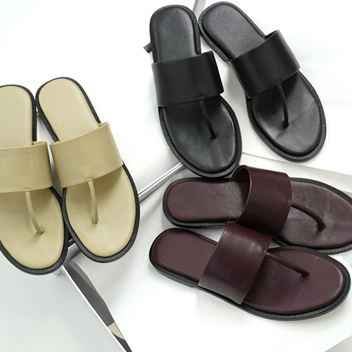 Withered Minimalist Vintage Mules Shoes Summer Flat Shoes Sandals Flip Flops French Elegant Genuine Leather Sandals Slippers Sho
Withered Minimalist Vintage Mules Shoes Summer Flat Shoes Sandals Flip Flops French Elegant Genuine Leather Sandals Slippers Sho
