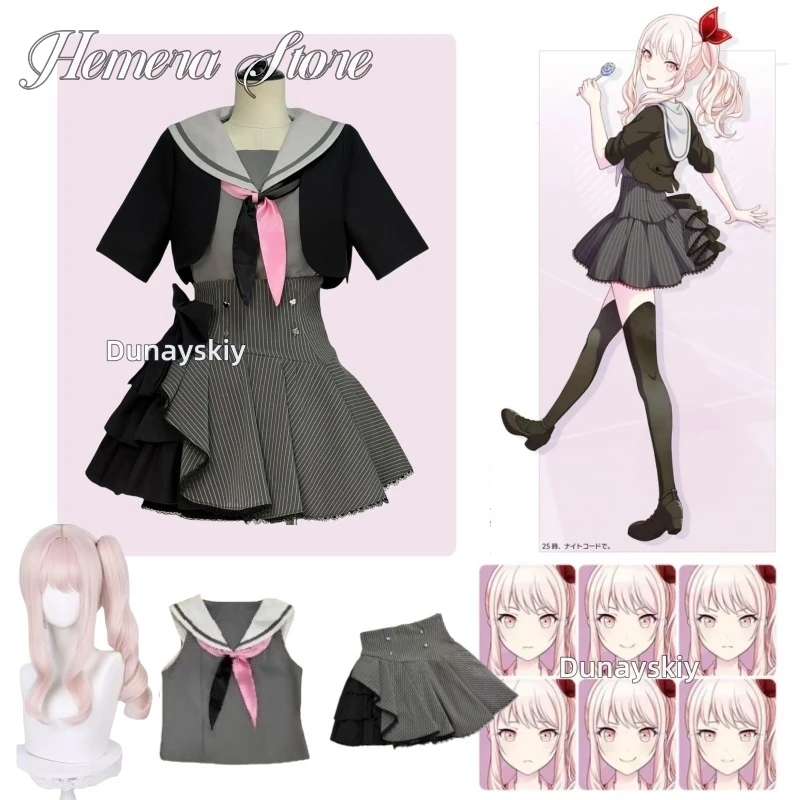 Anime Project Sekai Colorful Stage! Feat. Cosplay Akiyama Mizuki Cosplay Jirai Kei Costume Wig Lolita Dress Halloween Outfit
Anime Project Sekai Colorful Stage! Feat. Cosplay Akiyama Mizuki Cosplay Jirai Kei Costume Wig Lolita Dress Halloween Outfit