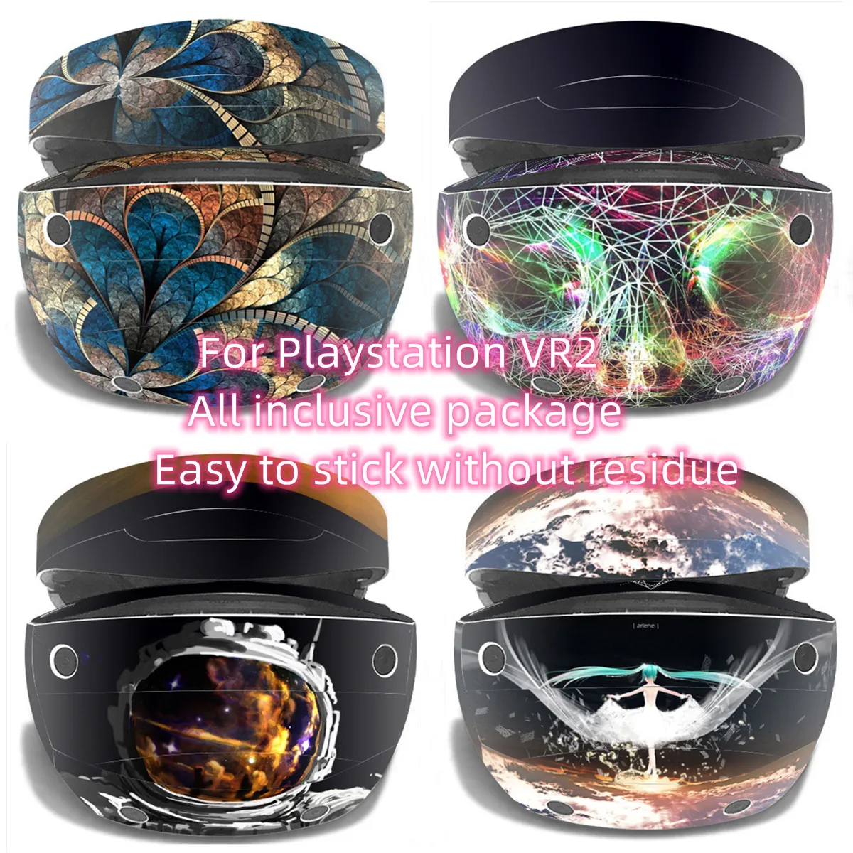 Suitable for PS5 VR2 stickers waterproof heat-resistant protective shell non residue adhesive stickers for PS5 VR2 accessories
Suitable for PS5 VR2 stickers waterproof heat-resistant protective shell non residue adhesive stickers for PS5 VR2 accessories