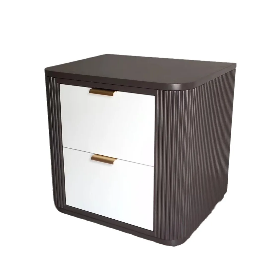 New Chinese light luxury minimalist, solid wood bedside table, modern simplicity and high-end sense, thickened storage cabinet
New Chinese light luxury minimalist, solid wood bedside table, modern simplicity and high-end sense, thickened storage cabinet