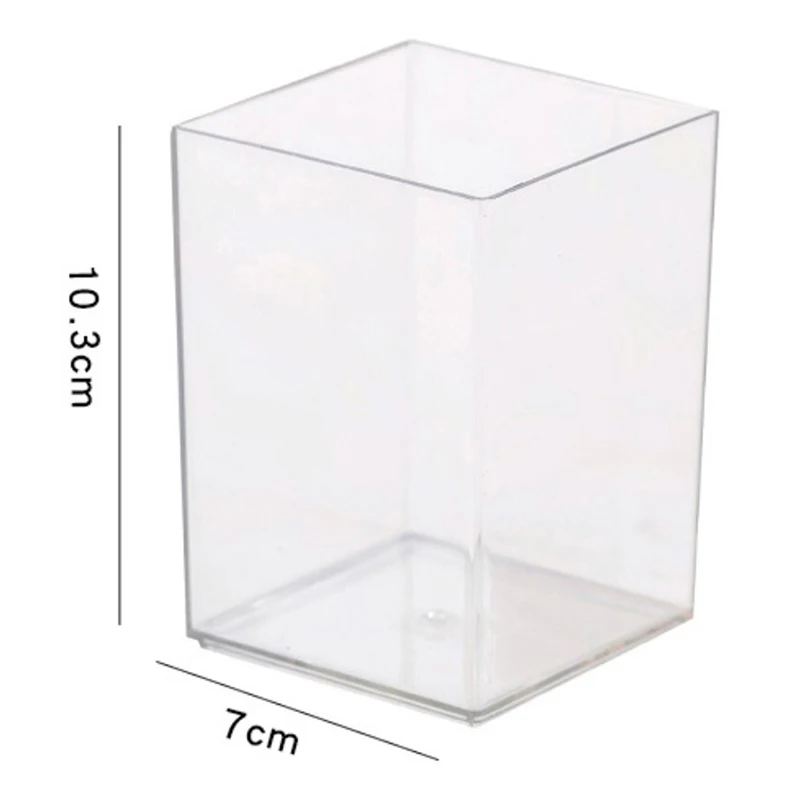 1Pc Clear Acrylic Pen Holder Makeup Brushes Box Desk Pencil Case Storage Organizer Display Stand Office Stationery Supplies
1Pc Clear Acrylic Pen Holder Makeup Brushes Box Desk Pencil Case Storage Organizer Display Stand Office Stationery Supplies