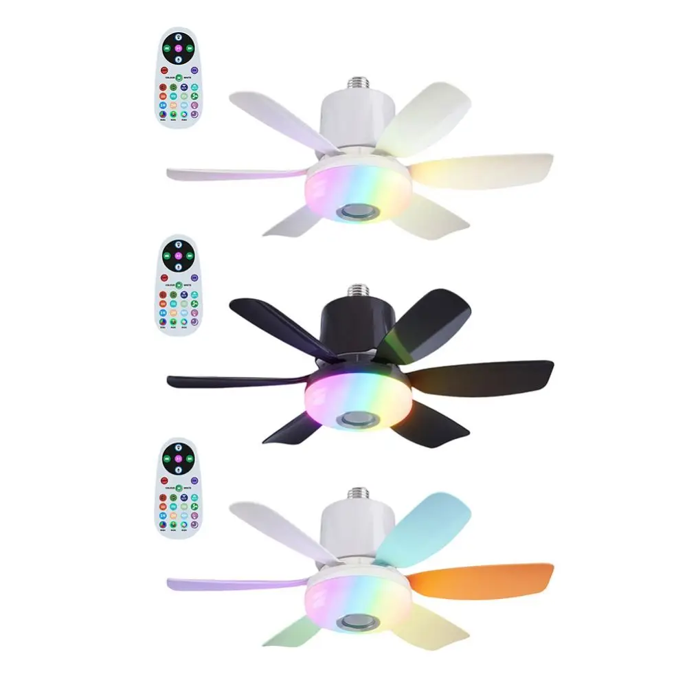 2 in 1 RGB Ceiling Fan Light Remote Control Timing Function Hanging Fan with LED Light Eye Protection with Bluetooth Music
2 in 1 RGB Ceiling Fan Light Remote Control Timing Function Hanging Fan with LED Light Eye Protection with Bluetooth Music