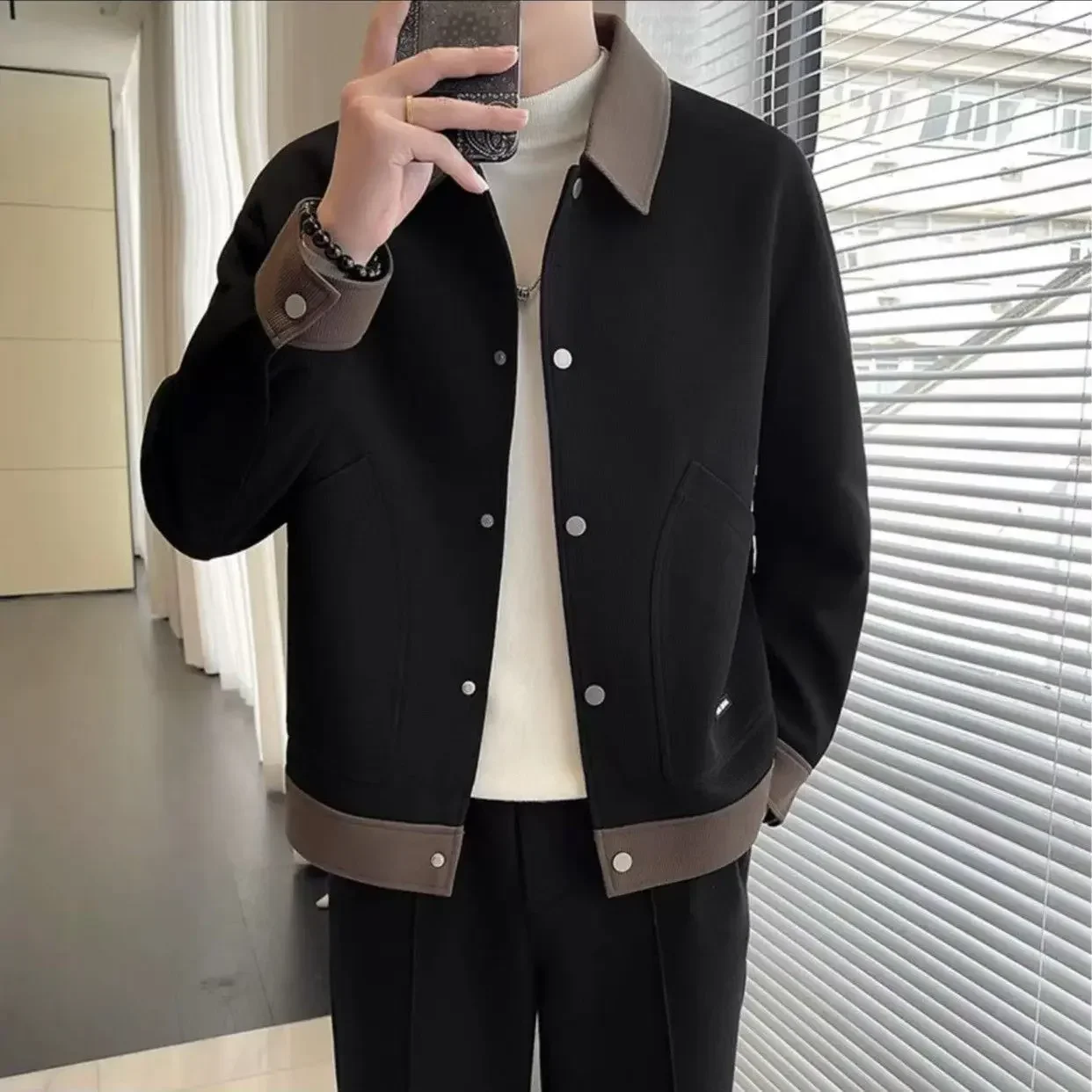 GELITAYIN Male Coats Splicing Winter Sales Of Men's Jackets Contrasting Colors New In Joker Aesthetic Harajuku Trendy Cold Vinta
GELITAYIN Male Coats Splicing Winter Sales Of Men's Jackets Contrasting Colors New In Joker Aesthetic Harajuku Trendy Cold Vinta