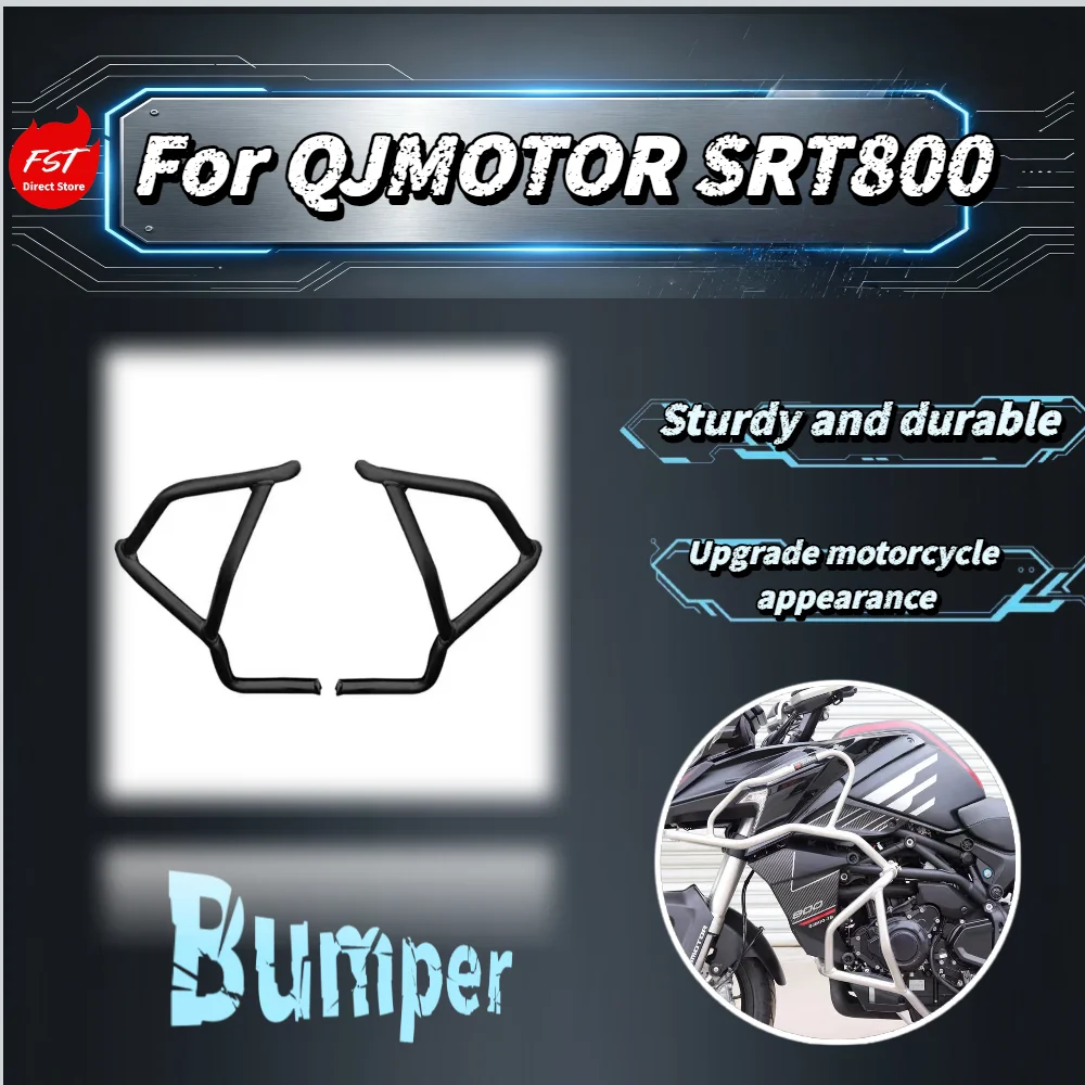 For QJMOTO SRT800 Upper & Lower Full Wrap Crash Bar Enlarged Bumper Reinforced Anti-fall Bar Mod Accessories
For QJMOTO SRT800 Upper & Lower Full Wrap Crash Bar Enlarged Bumper Reinforced Anti-fall Bar Mod Accessories