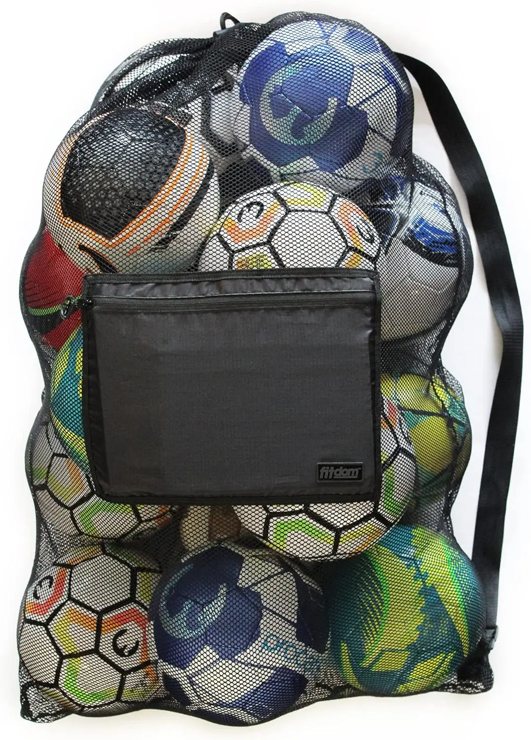 Extra Large Heavy Duty Mesh Bag for Soccer Balls, Beach Gear, Swim Equipment - Adjustable Shoulder Strap, Side Pocket
Extra Large Heavy Duty Mesh Bag for Soccer Balls, Beach Gear, Swim Equipment - Adjustable Shoulder Strap, Side Pocket