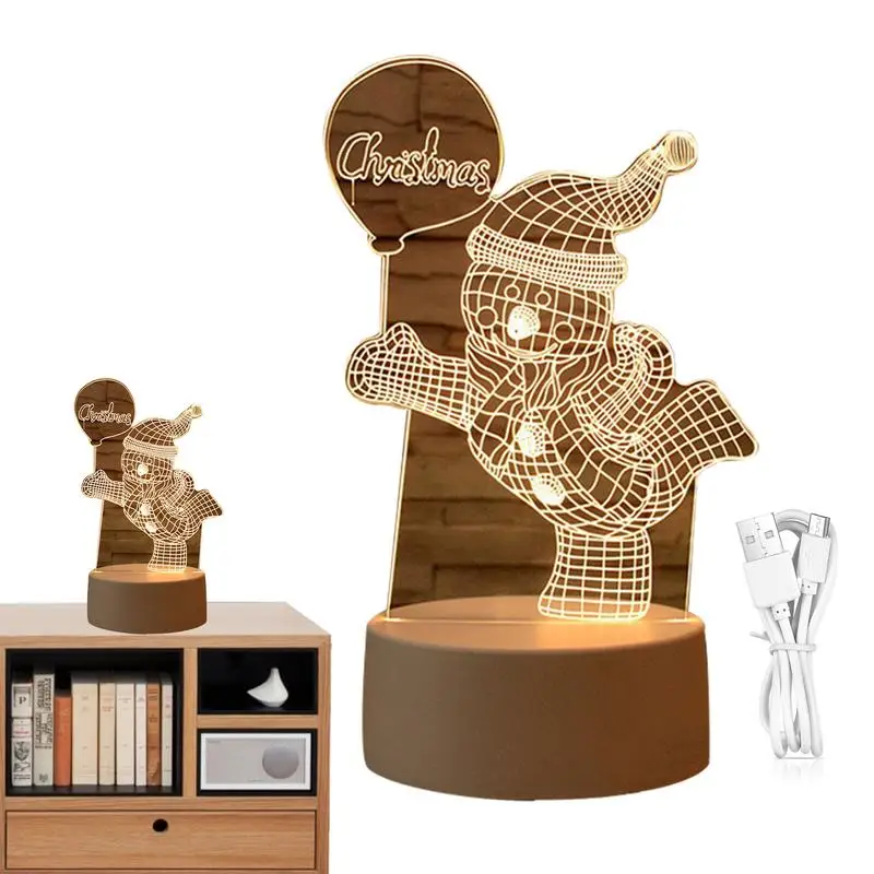 Christmas Acrylic Night Light Acrylic Christmas Led Table Lamp Birthday Christmas Gifts For Weddings Holiday Party Celebration
Christmas Acrylic Night Light Acrylic Christmas Led Table Lamp Birthday Christmas Gifts For Weddings Holiday Party Celebration