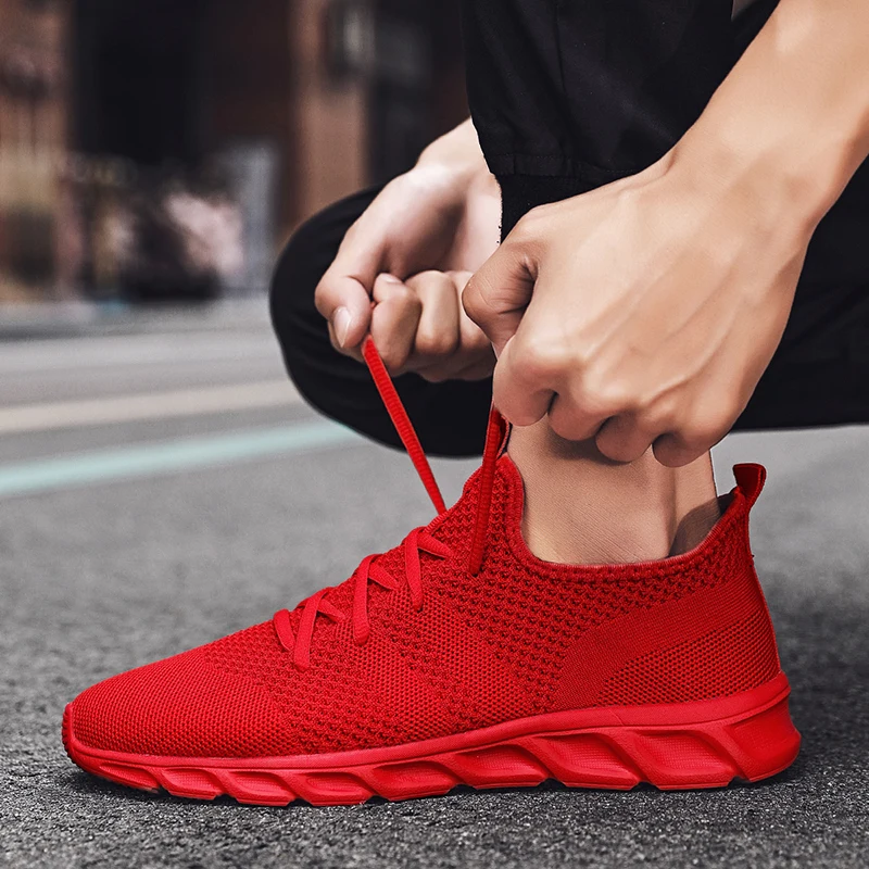 Hot Summer Couples Red Sneakers Men Mesh Breathable Men's Casual Sneaker Lightweight Non-Slip Running Shoes Man Large Size 36-47
Hot Summer Couples Red Sneakers Men Mesh Breathable Men's Casual Sneaker Lightweight Non-Slip Running Shoes Man Large Size 36-47