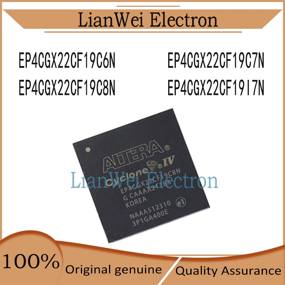 EP4CGX22CF19C6N EP4CGX22CF19C7N EP4CGX22CF19C8N EP4CGX22CF19I7N IC Chipset BGA-324
EP4CGX22CF19C6N EP4CGX22CF19C7N EP4CGX22CF19C8N EP4CGX22CF19I7N IC Chipset BGA-324