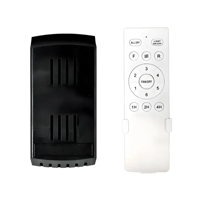 6 Speed Fan Light Remote Control with Timer Function Plastic Texture for Ceiling Easy Installation Exclude Battery D2RD
6 Speed Fan Light Remote Control with Timer Function Plastic Texture for Ceiling Easy Installation Exclude Battery D2RD