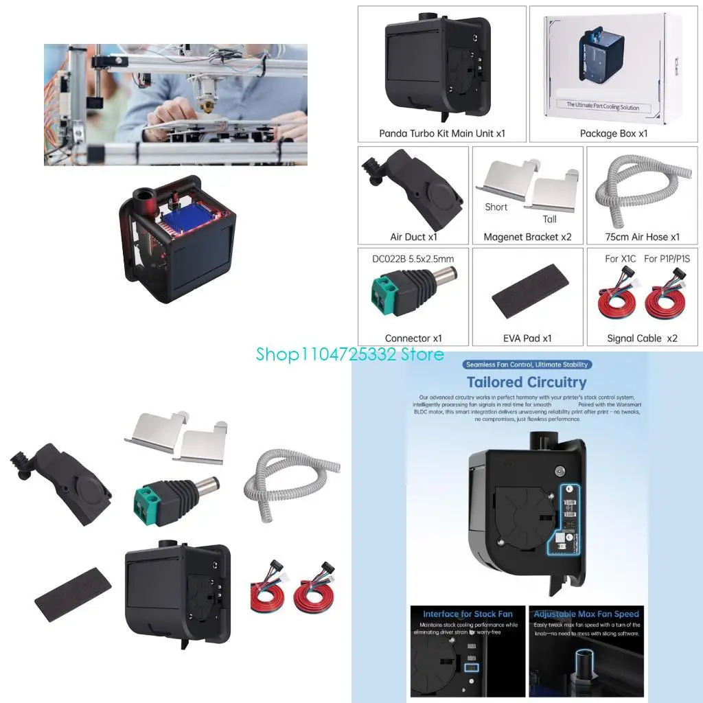 P5EA BLDC Motor 45000RPM Air Blower Fan With Intelligent Circuits Control For 3D PrinterSeamlessly Integration
P5EA BLDC Motor 45000RPM Air Blower Fan With Intelligent Circuits Control For 3D PrinterSeamlessly Integration