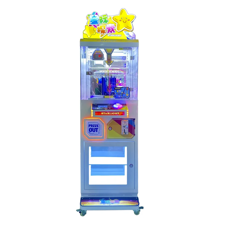 Factory Wholesale Coin-Operated Doll Machine Prize Gift Claw Game Vending Free Spin Amusement Machines
Factory Wholesale Coin-Operated Doll Machine Prize Gift Claw Game Vending Free Spin Amusement Machines
