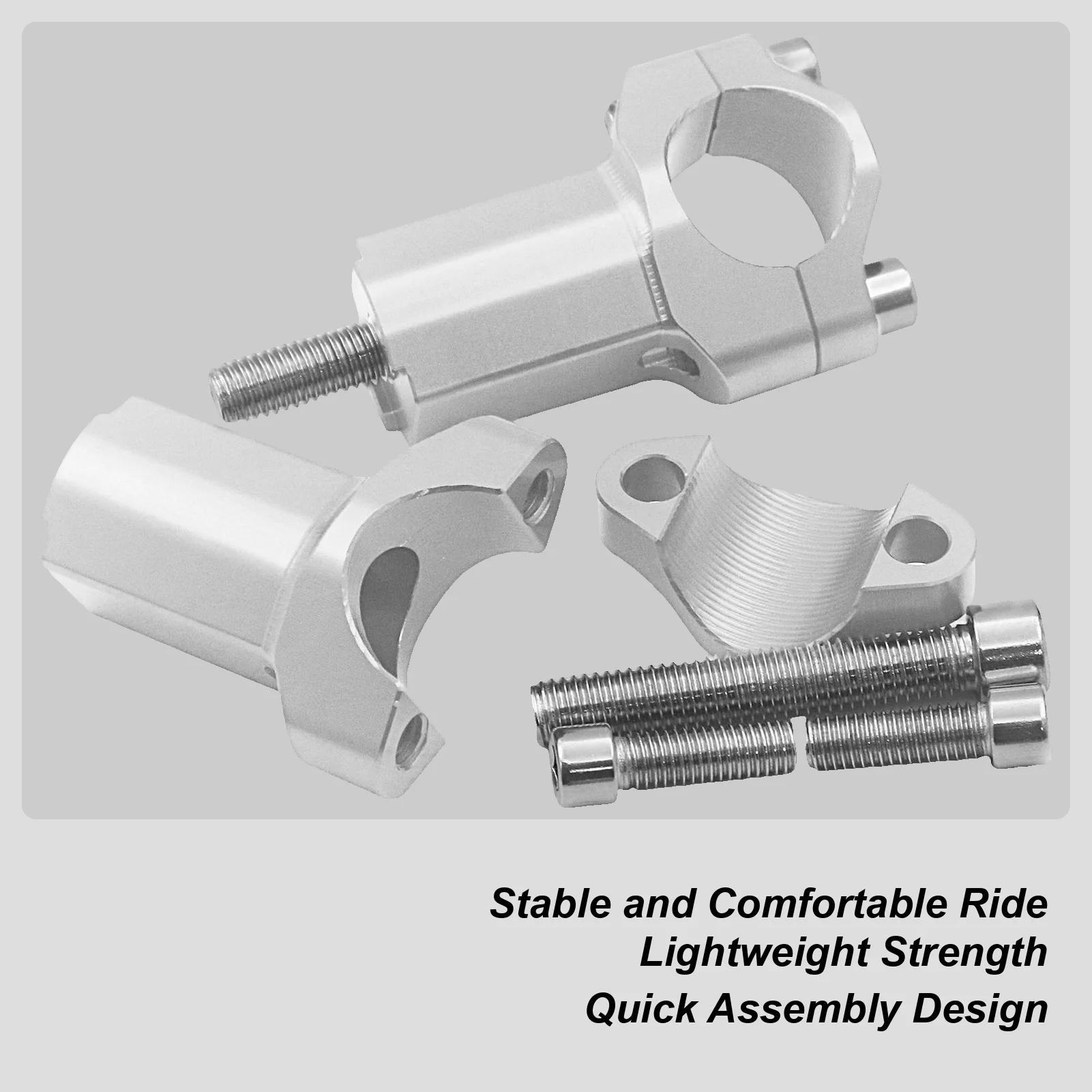 Handlebar Risers Cycling Fat Handlebar Mount Clamp Motorbike Replacement Handle Aluminum Alloy Accessories For Husband Friends
Handlebar Risers Cycling Fat Handlebar Mount Clamp Motorbike Replacement Handle Aluminum Alloy Accessories For Husband Friends