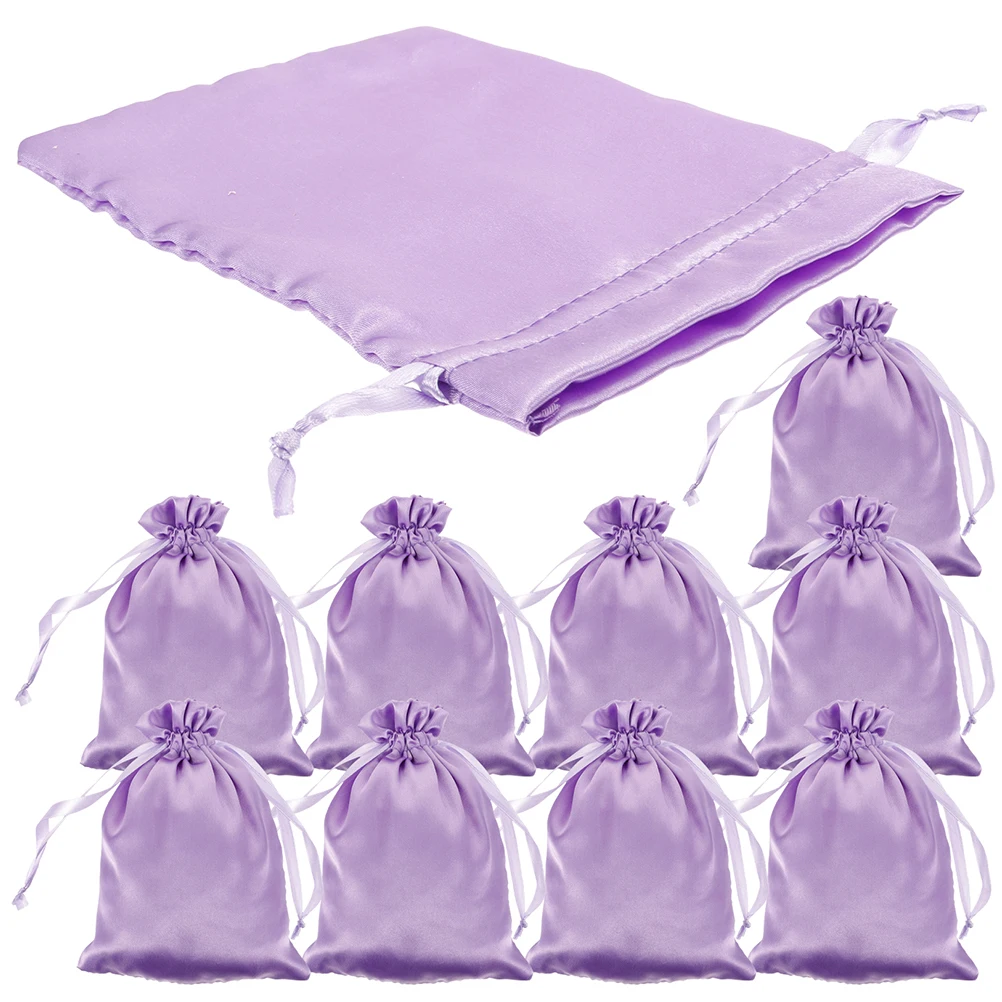 10pcs Drawstring Bags Satin Material ganizer Pouches 10x15cm Lavender Travel Toiletry Storage Jewelry Bag
10pcs Drawstring Bags Satin Material ganizer Pouches 10x15cm Lavender Travel Toiletry Storage Jewelry Bag