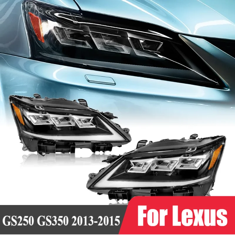 LED Headlights Assembly For LEXUS GS250 GS350 2013 2014 2015 Xenon Upgrade to LED Headlamp Hi/Low Beam DRL Turn Signal Lights
LED Headlights Assembly For LEXUS GS250 GS350 2013 2014 2015 Xenon Upgrade to LED Headlamp Hi/Low Beam DRL Turn Signal Lights