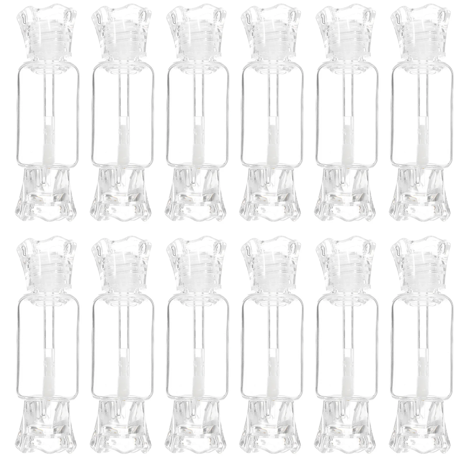 12Pcs Lip Gloss Subpackaging Tube Gradient Color Transparent Portable Lip Color Containers DIY Makeup Accessories
12Pcs Lip Gloss Subpackaging Tube Gradient Color Transparent Portable Lip Color Containers DIY Makeup Accessories