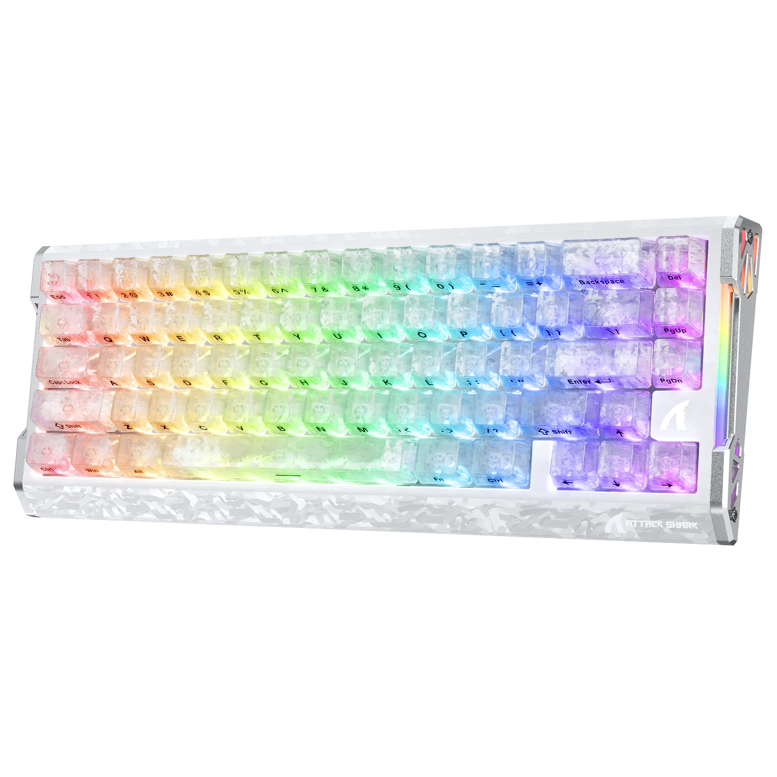 ATTACK SHARK R68HE Wired Keyboard,0.005mm RT Accuracy,8KHz Magnetic Switch,Support RT/Snap Tap/DKS/MT/TGL
ATTACK SHARK R68HE Wired Keyboard,0.005mm RT Accuracy,8KHz Magnetic Switch,Support RT/Snap Tap/DKS/MT/TGL