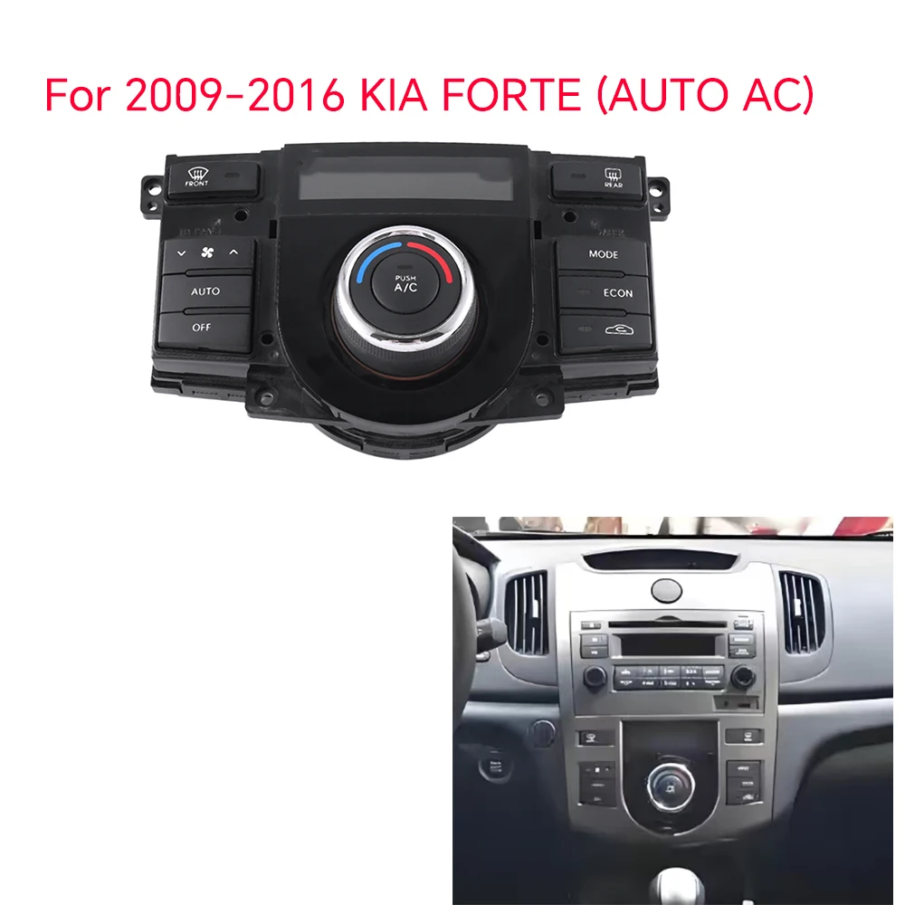 for 2009-2016 KIA FORTE AUTO AC Air conditioning Control Panel Air conditioning switch Air conditioning knob Original 972501X200
for 2009-2016 KIA FORTE AUTO AC Air conditioning Control Panel Air conditioning switch Air conditioning knob Original 972501X200